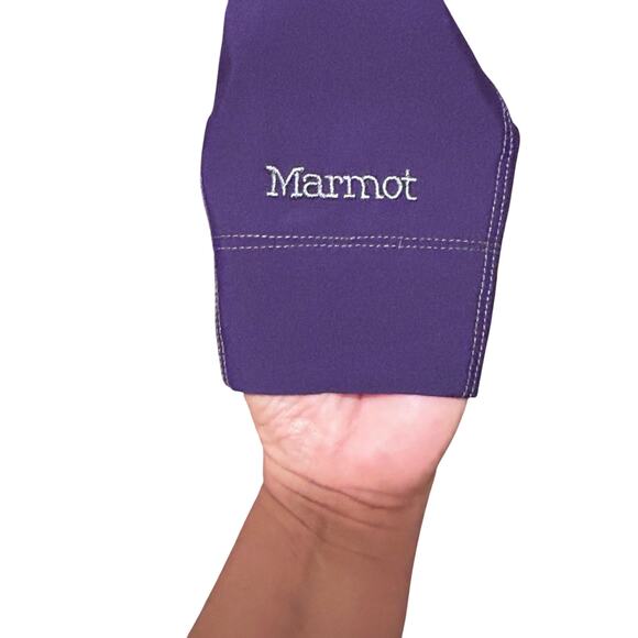 Marmot Woman's Hooded Softshell Jacket Purple Size S Outdoor Activewear - Picture 9 of 14